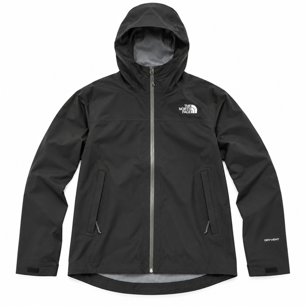 The North Face Active Stretch Rain Shell Men’s M Black NWT NF0A55WE